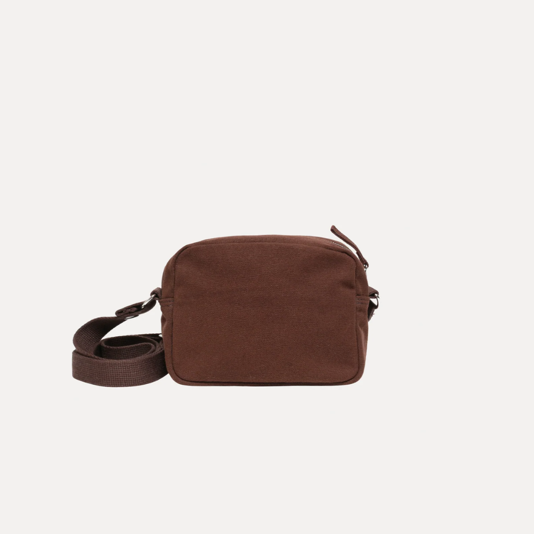 Canvas Bolsa Lateral Café